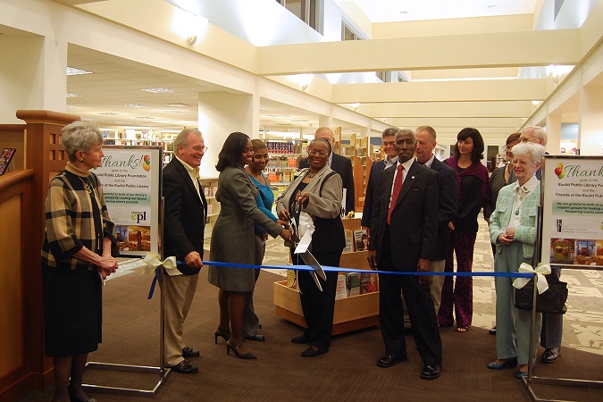 Renovation Ribbon Cutting Ceremony with the EPL Foundation